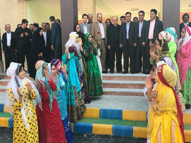 افتتاح مدرسه ۱۲ کلاسه شهر جدید عالیشهر