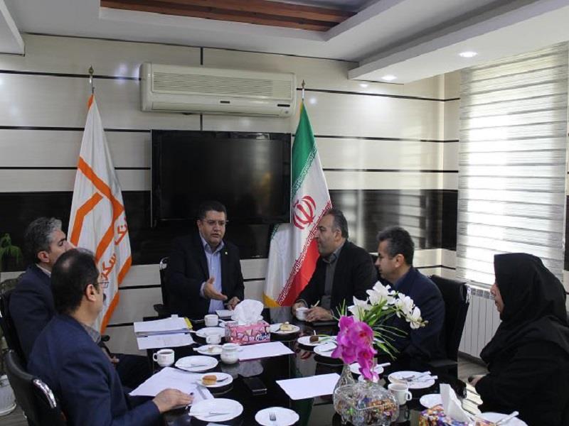 مدیران بانک مسکن استان کردستان بهزیستی استان با یکدیگر دیدار کردند