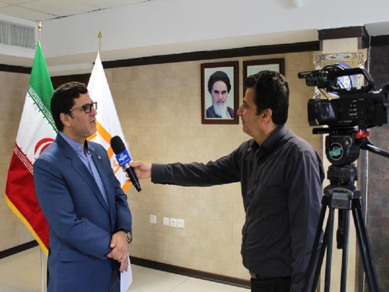 مصاحبه تلویزیونی مدیر شعب گلستان با موضوع صندوق مسکن یکم
