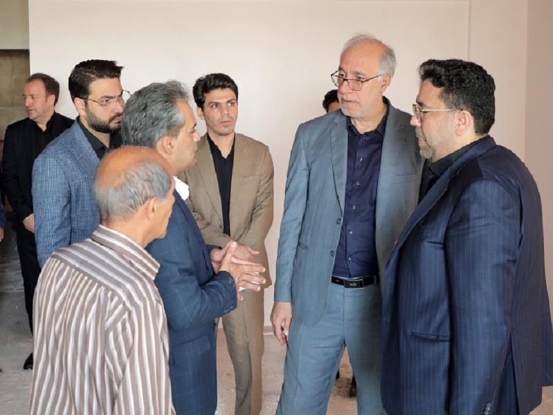 بازدید مدیرعامل بانک مسکن از پروژه 1008 واحدی نگین دولتخواه