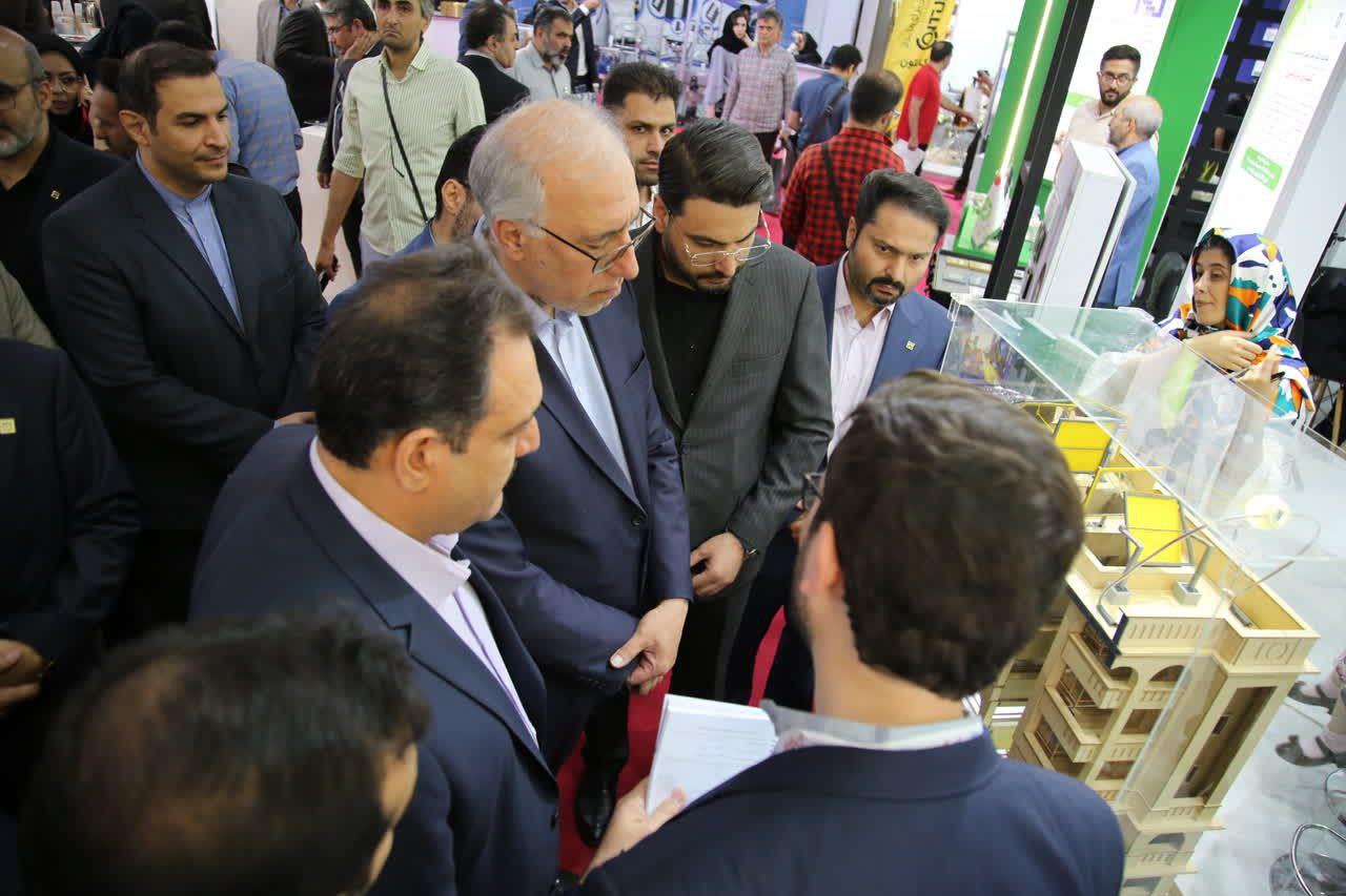 بازدید مدیرعامل بانک مسکن از نمایشگاه صنعت ساختمان (گزارش تصویری)