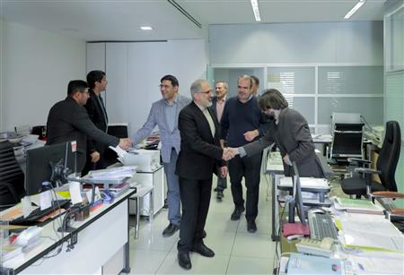 بازدید مدیرعامل بانک مسکن از ساختمان ارمغان (گزارش تصویری)