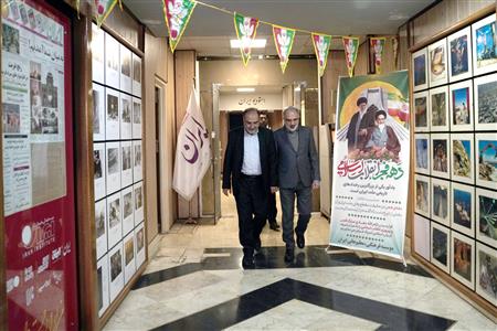 بازدید مدیرعامل بانک مسکن از موسسه مطبوعاتی ایران (گزارش تصویری)