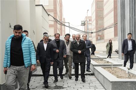 کاشت نهال در روز درخت کاری و بازدید مدیرعامل بانک مسکن از پروژه نهضت ملی مسکن تهرانسر(گزارش تصویری)