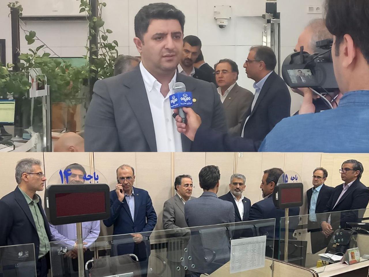 بازدیدمعاون نظارتی بانک مرکزی از شعب بانک مسکن/ قدردانی از همبستگی کارکنان بانک مسکن پایگاه خبری بانک مسکن