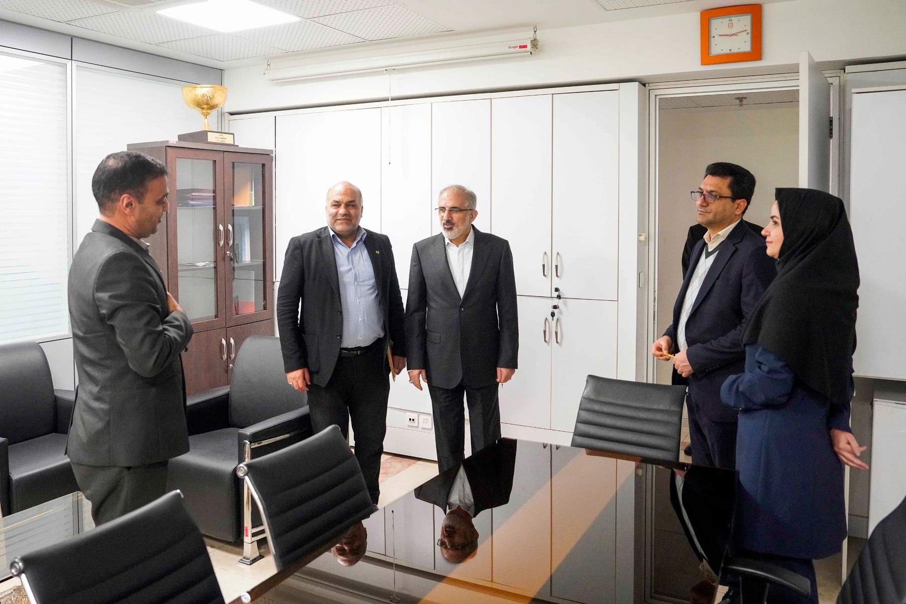 بازدید مدیرعامل از معاونت امور طرح و برنامه (گزارش تصویری)