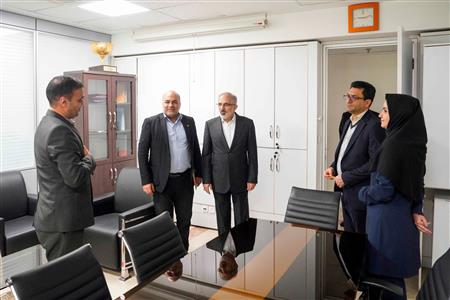 بازدید مدیرعامل از معاونت امور طرح و برنامه (گزارش تصویری)