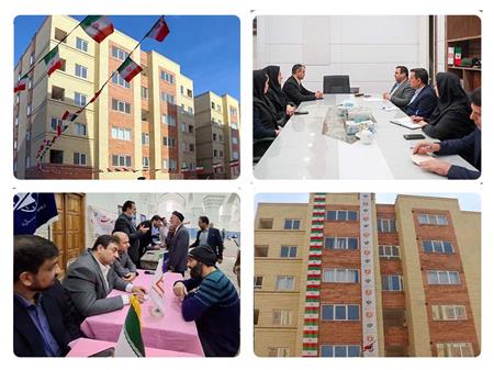 با حمایت مالی بانک مسکن پروژه 120 واحدی نهضت ملی شاهدیه یزد افتتاح شد/ قدردانی از عملکرد بانک مسکن