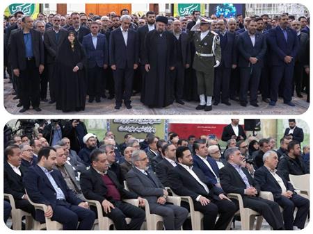 مدیران و کارکنان بانک مسکن با آرمان‌های امام خمینی(ره) تجدید میثاق کردند