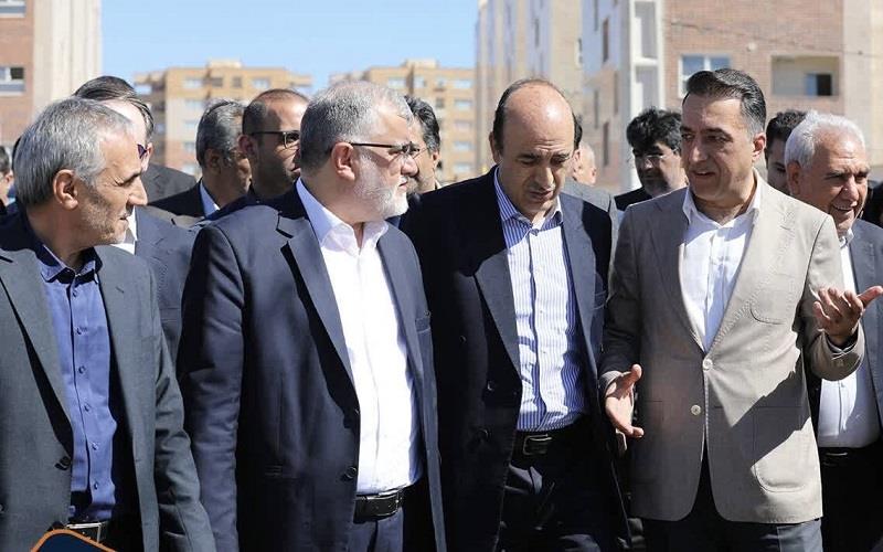 تحویل کلید ۱۵۱۲ واحد نهضت ملی مسکن در شهر جدید پرند پایگاه خبری بانک مسکن